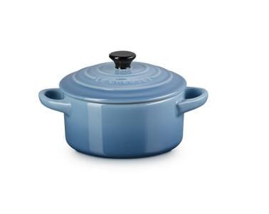 Le Creuset Mini Gryde i Chambray – Ideel til Servering
