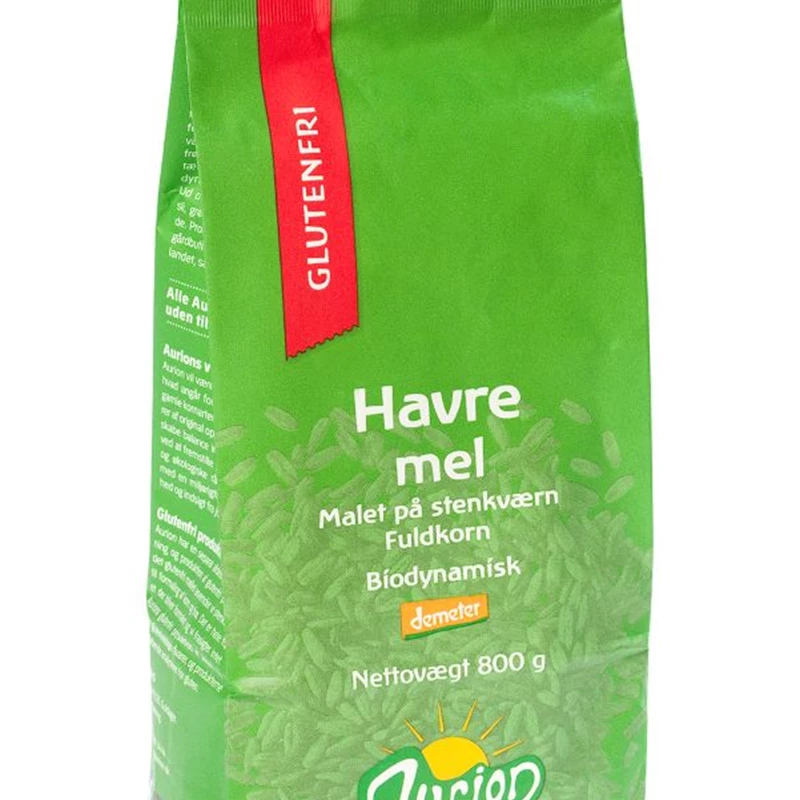 Aurion Glutenfri Havre Mel 800g - Kvalitet til Bagning