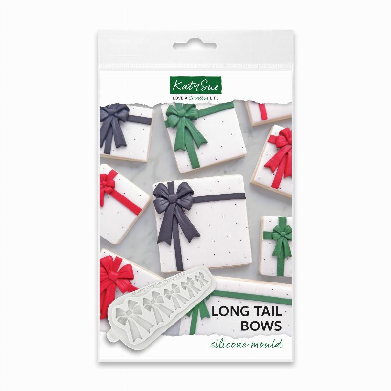 Silikoneform til Sløjfer med Lange Haler - Katy Sue