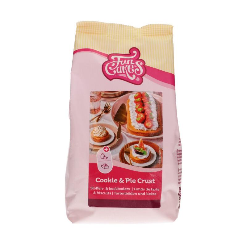 Funcakes Cookie Pie Crust Mix 500g - Fantastisk tilbud!