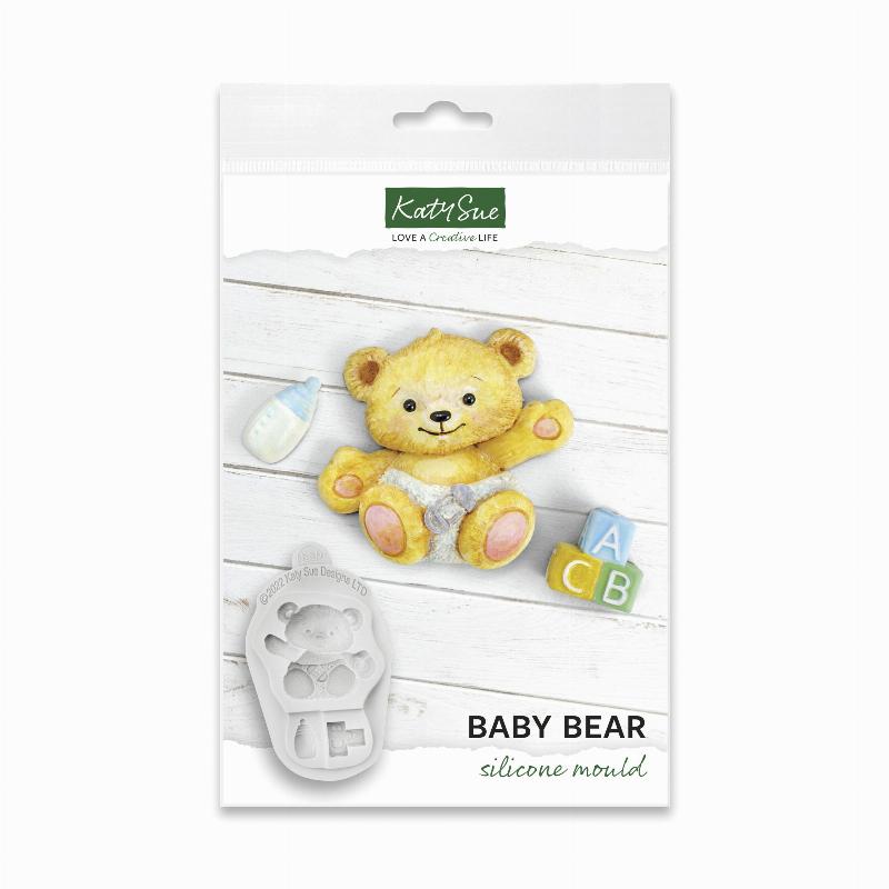 Katy Sue Baby Bear Silikoneform til Kager og Slik