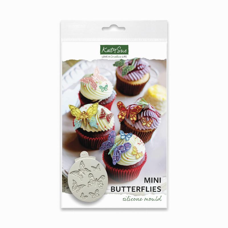 Katy Sue Mini Butterfly Silikone Form - Fantastisk Tilbud!
