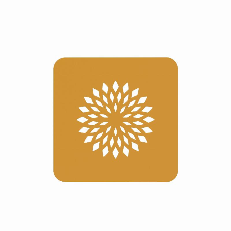 Silikomart Professionel Fiore Di Loto Skabelon 2 Stk.