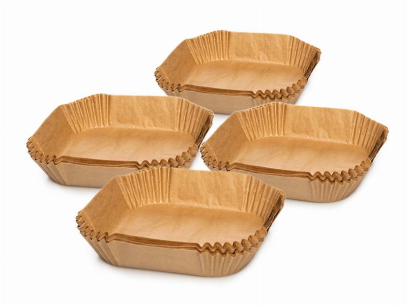 Airfryer Bagepapir 23x23 cm - 200 Stk Tilbud!