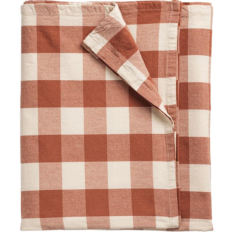 Bertel Dug 180 x 145 cm i Brun Abrikos – Skab Hygge Hjemme