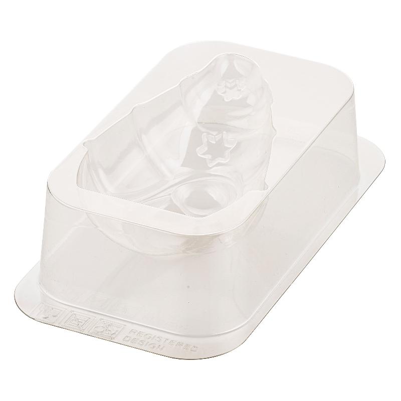 3D Nisse Chokoladeform fra Silikomart til Julebagning