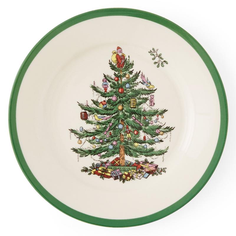 Juletræ Tallerken Ø20 fra Spode – Uundgåelig til Jul!