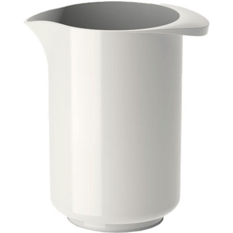 Klassisk Hvid Mixerkande 1,25 Liter - Uundgåeligt Køkkenredskab