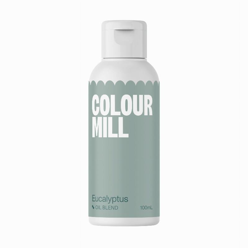 Eucalyptus Oliefarve 100ml - Farver til Kager og Søde Sager