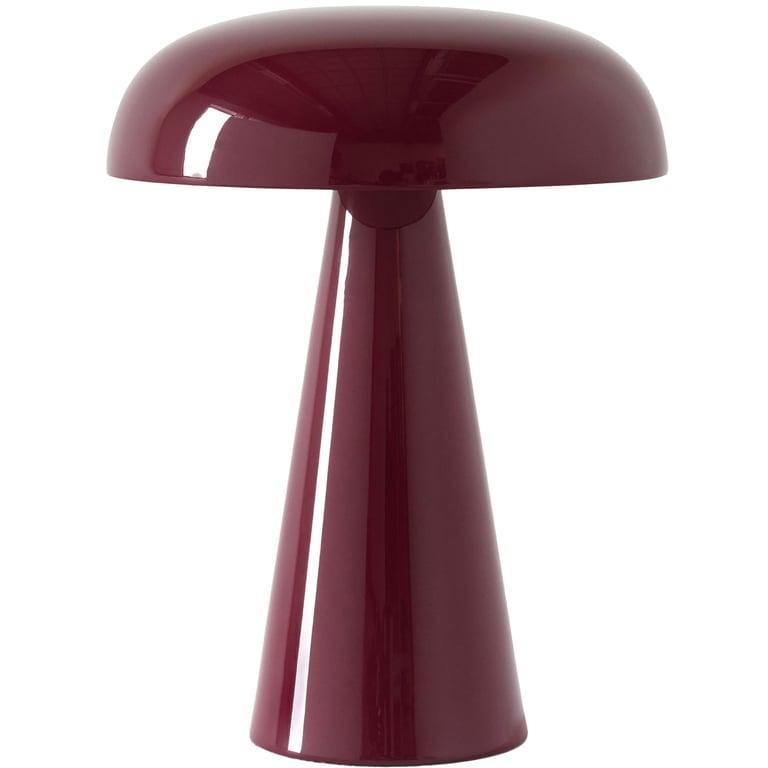Bærbar Rødbrun Lampe – Elegant Design til Dit Hjem