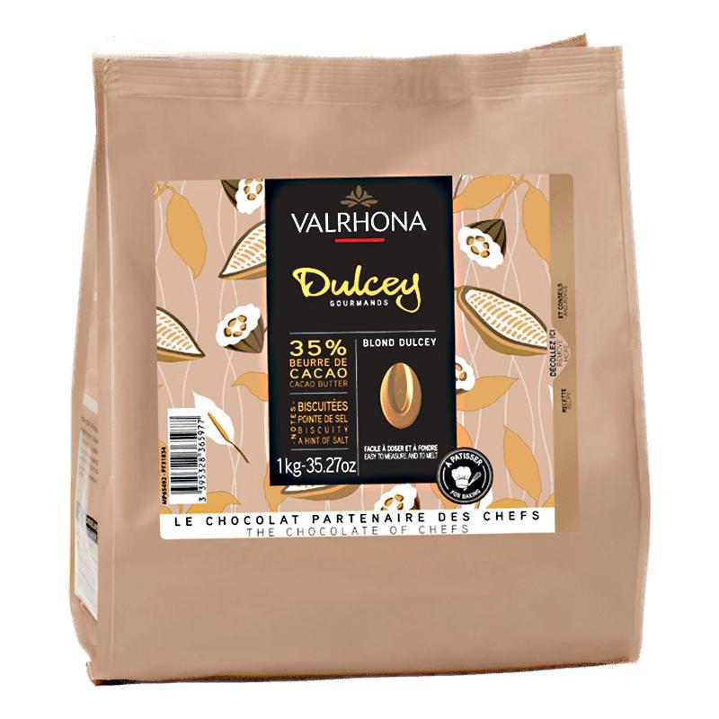 Dulcey 35% Chokolade 1 Kg – Uundgåelig delikatesse til Black Friday!
