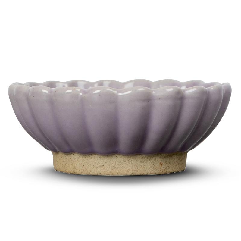 Florian Skål Lille 9,5 cm – Lilla Naturinspireret Design