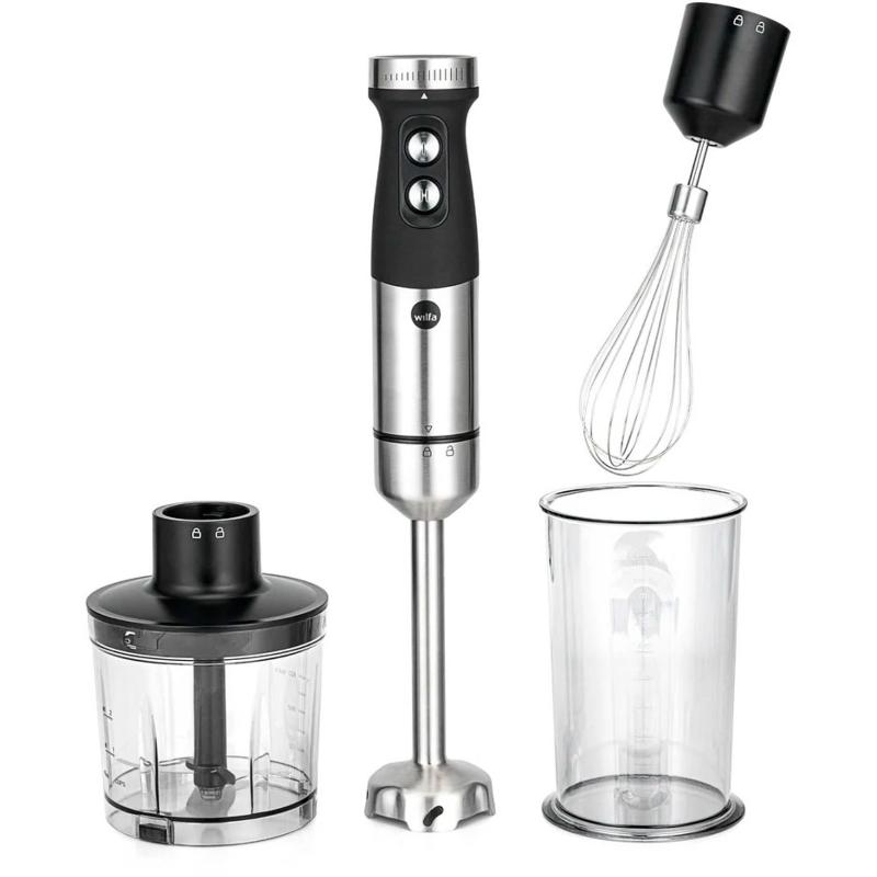 Fusion SM2B 1000FP Stavblender Sæt – Sølv & Sort Tilbud!