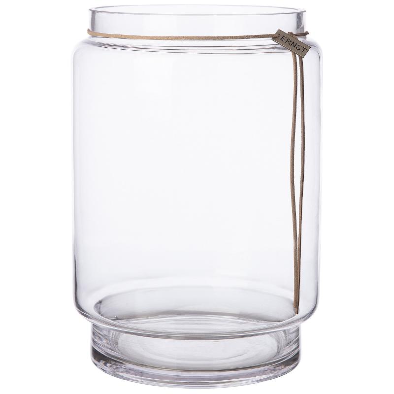 Elegant Glasvase 28 Cm fra Ernst – Dekorativ Must-Have