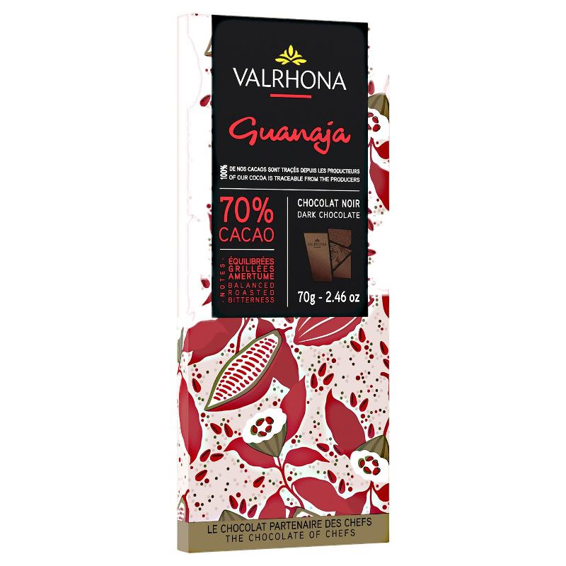 Guanaja 70% Chokoladebar fra Valrhona - Eksklusiv Delikatesse