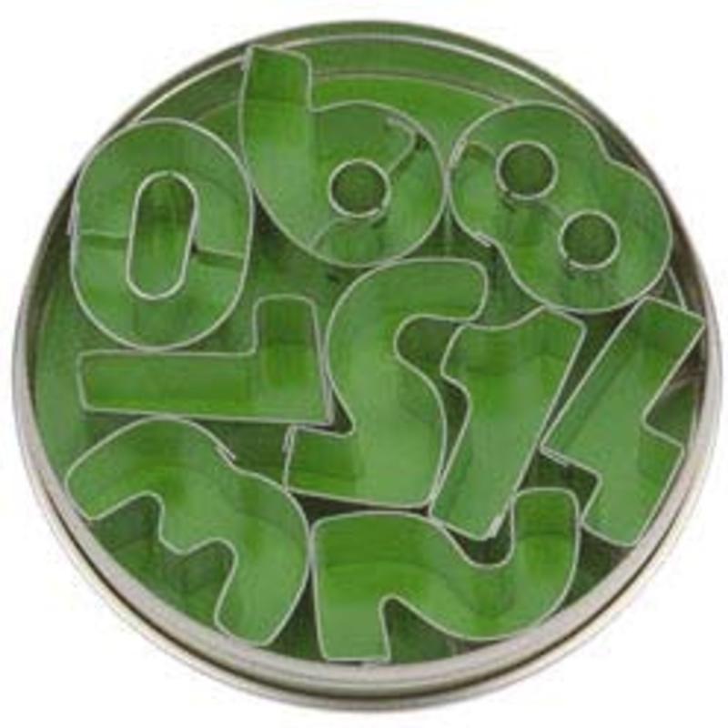 Kageudstikkere med Tal - 9 stk. til Festlige Anledninger