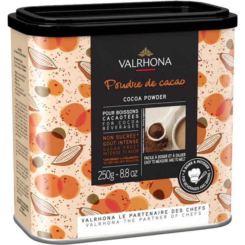 Valrhona Kakaopulver 250 G - Uundgåelig til Bagning!