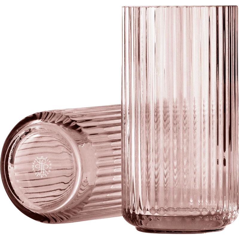 Lyngby Vase 31 cm i Bourgogne – Tidløs Designklassiker