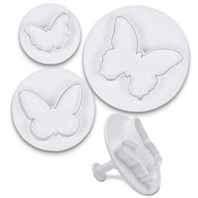 Sommerfugl Miniudstikkere til Kagedekoration - Fantastisk!