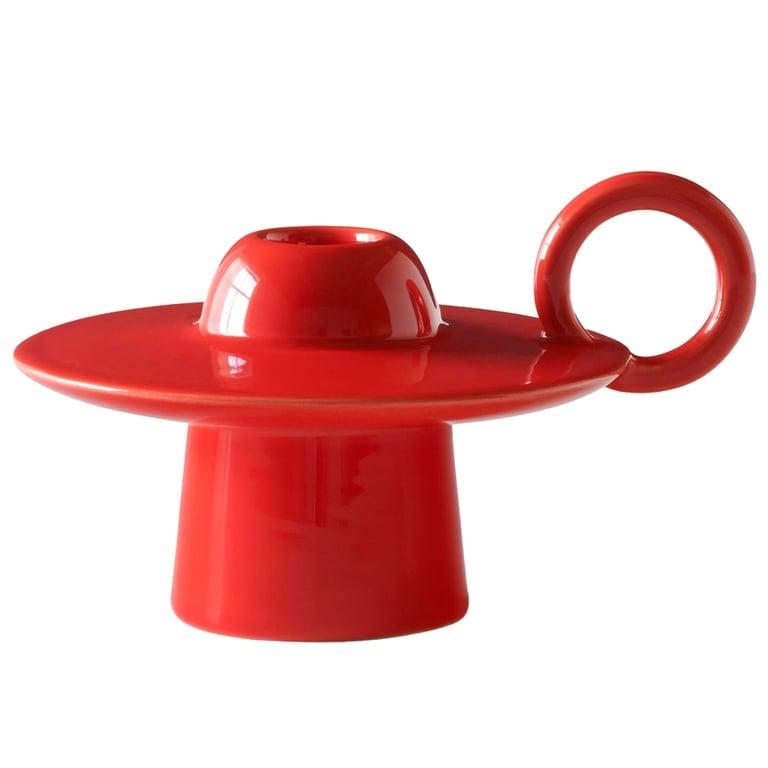 Momento Lysestage i Poppy Red – Moderne og Elegant Design