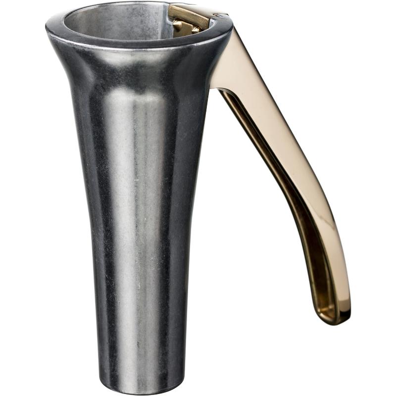 Elegant Nøddeknækker i Zink med Guld – Perfekt til Jul!