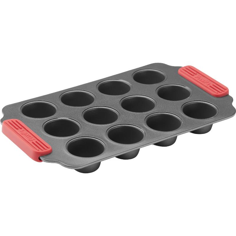 Non-Stick Minimuffinsform til 12 – Grå fra Lékué
