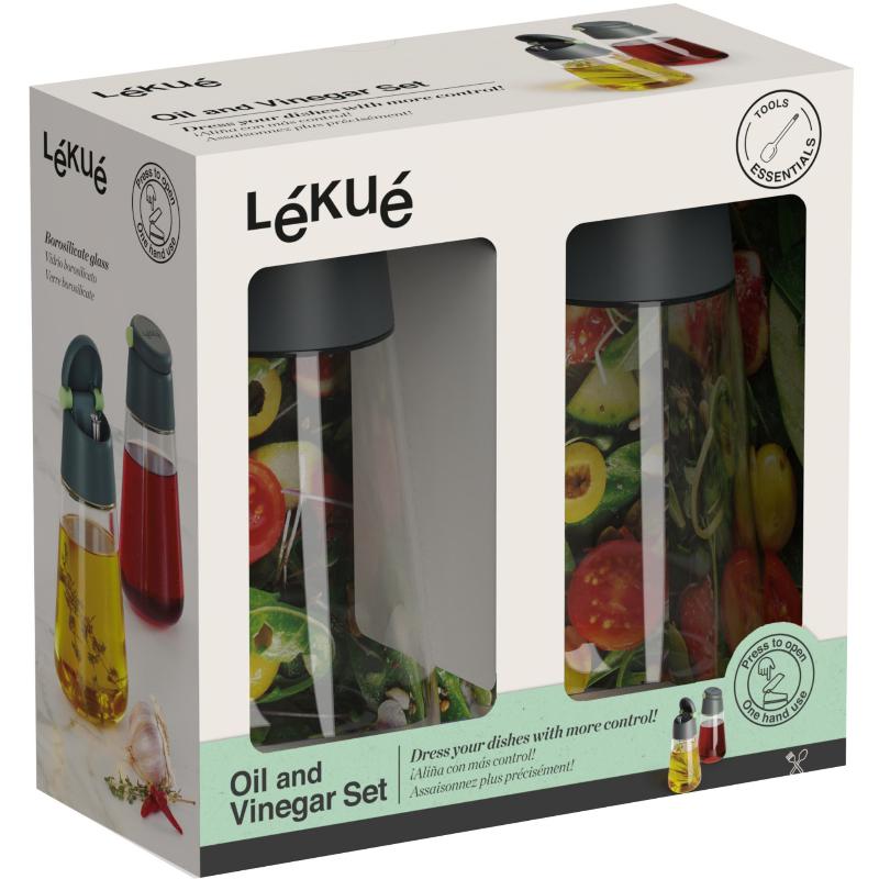 Elegant Olieflaske med Tud 400 ml – 2 Stk til Servering