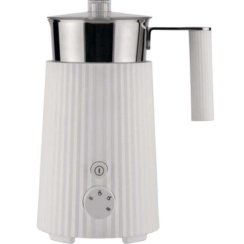 Elegant Plissé Mælkeskummer – Hvid til Induktion