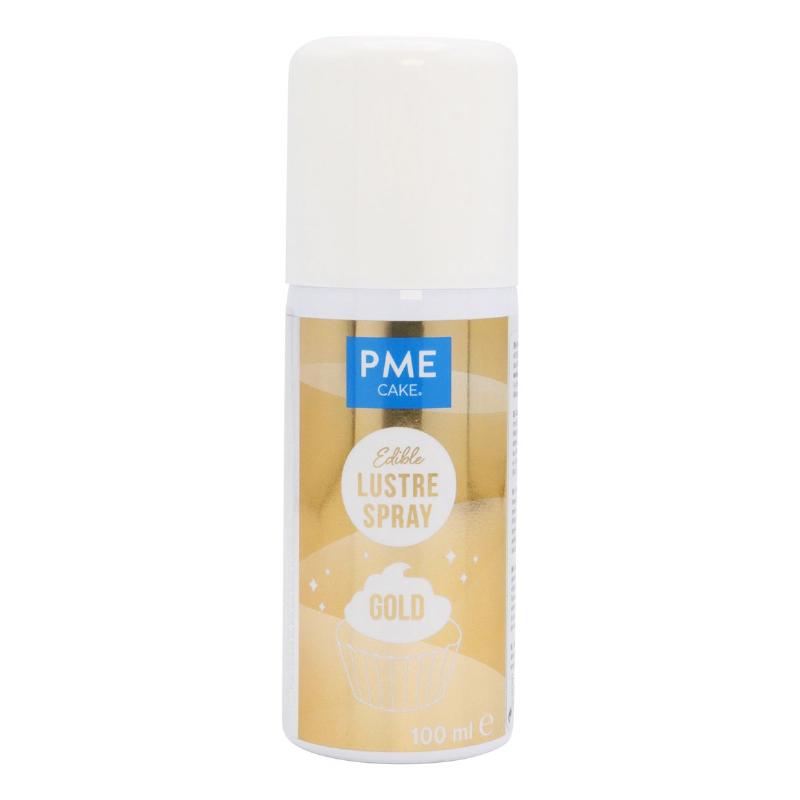 Pme Sprayfarve Guld Lustre 100 ml - Glamour til Bagning