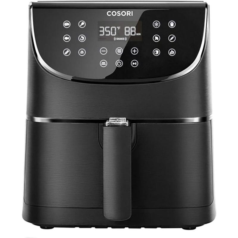 Premium Airfryer i Sort – Sund Madlavningsteknologi