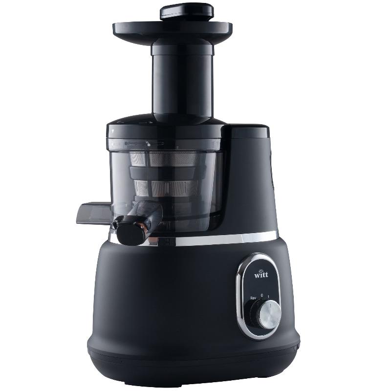 Premium Slow Juicer i Sort – Stilfuld og Effektiv Juicing