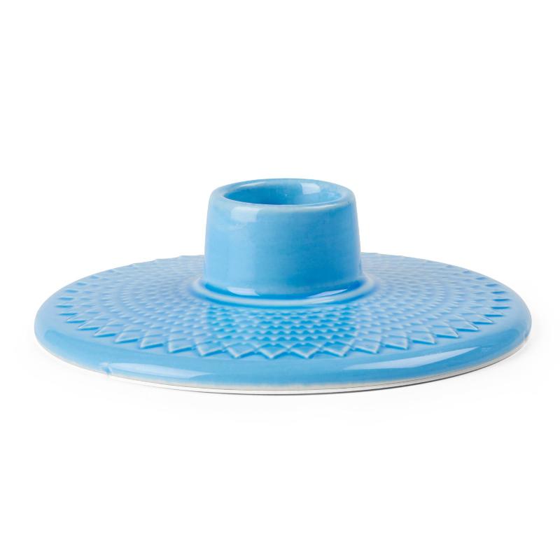 Rhombe Color Lysestage i Blå – Elegant Boligtilbehør