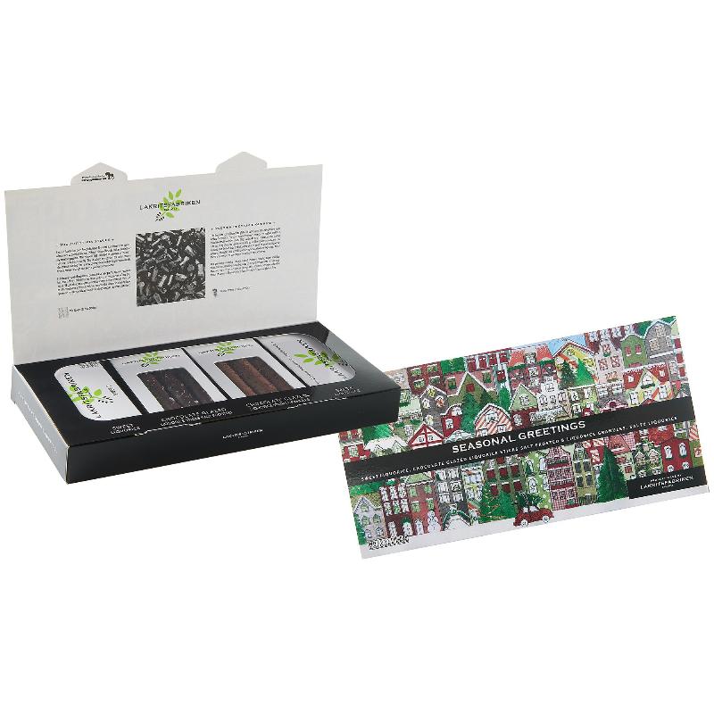 Sæsonens Hilsner - Lækre Lakridsæsker til Gave