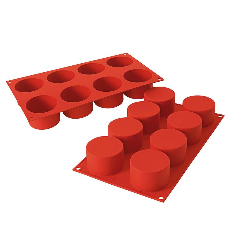 Silikoneform til Desserter - Cylindre SF119 fra Silikomart