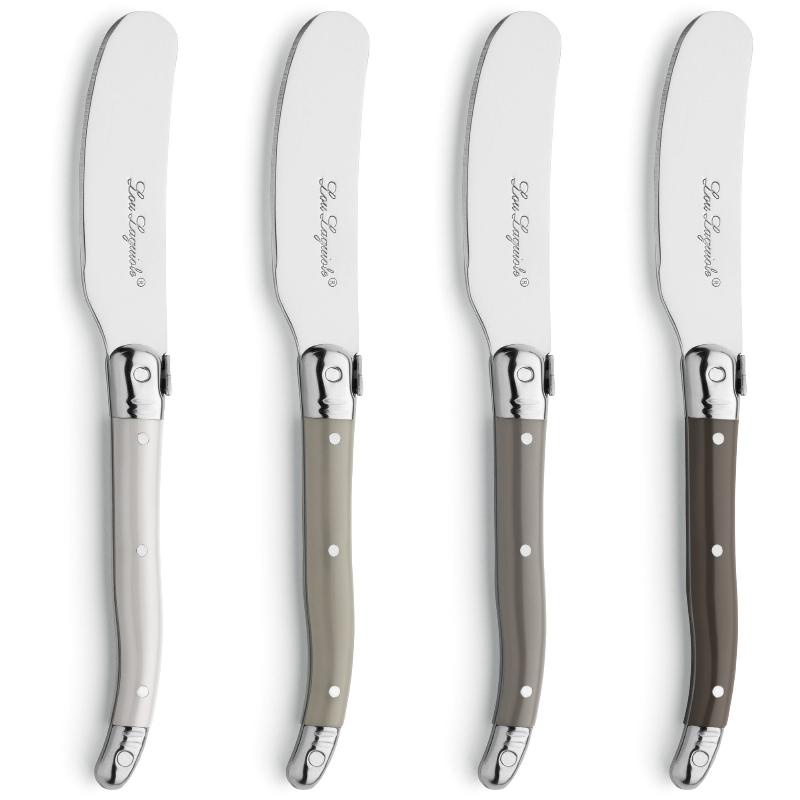 Farverige Smørknive 4 Pak – Ideelle til Brunch!