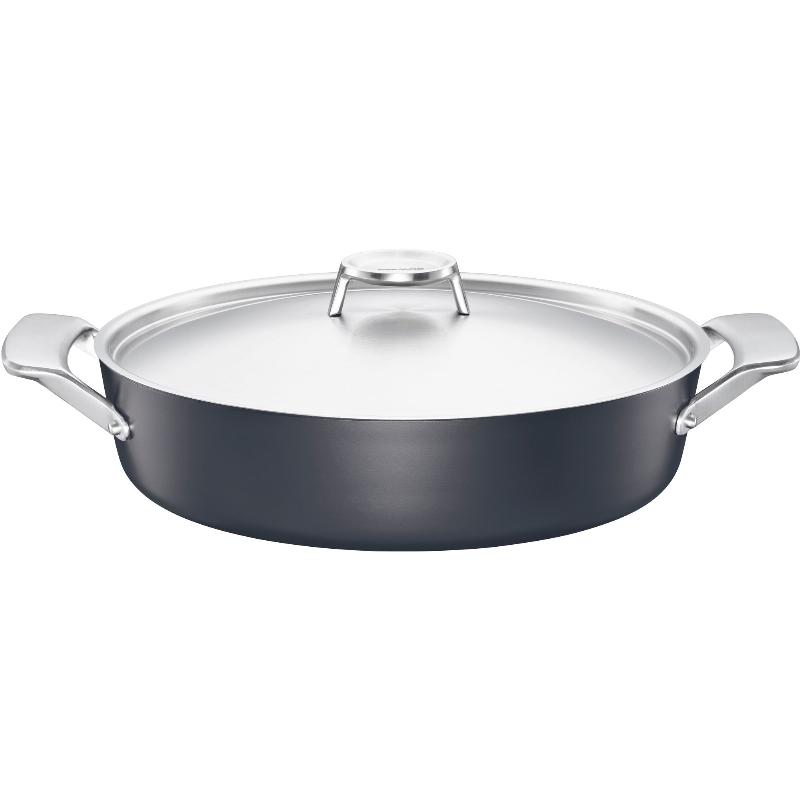 Taiten Sauterpande 28 cm med Låg – Elegant Køkkenredskab