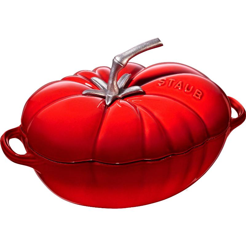 Tomatformet Støbejernsgryde fra Staub – Få den nu!