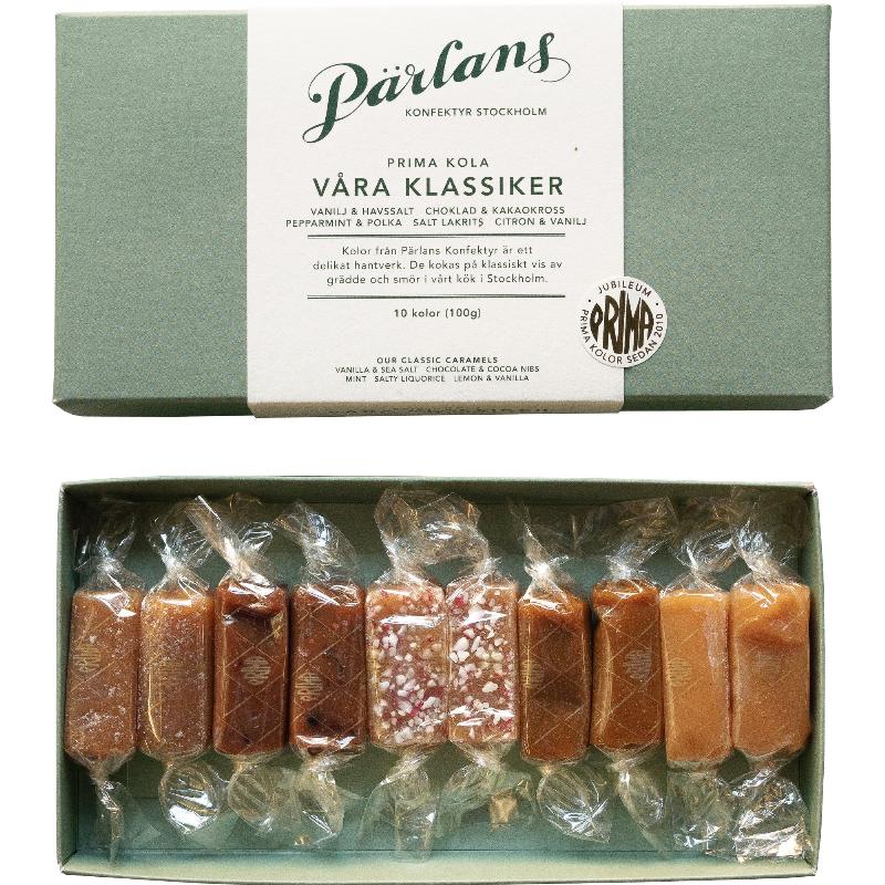Klassiske Karameller fra Pärlans - 10 Stk Delikatesse