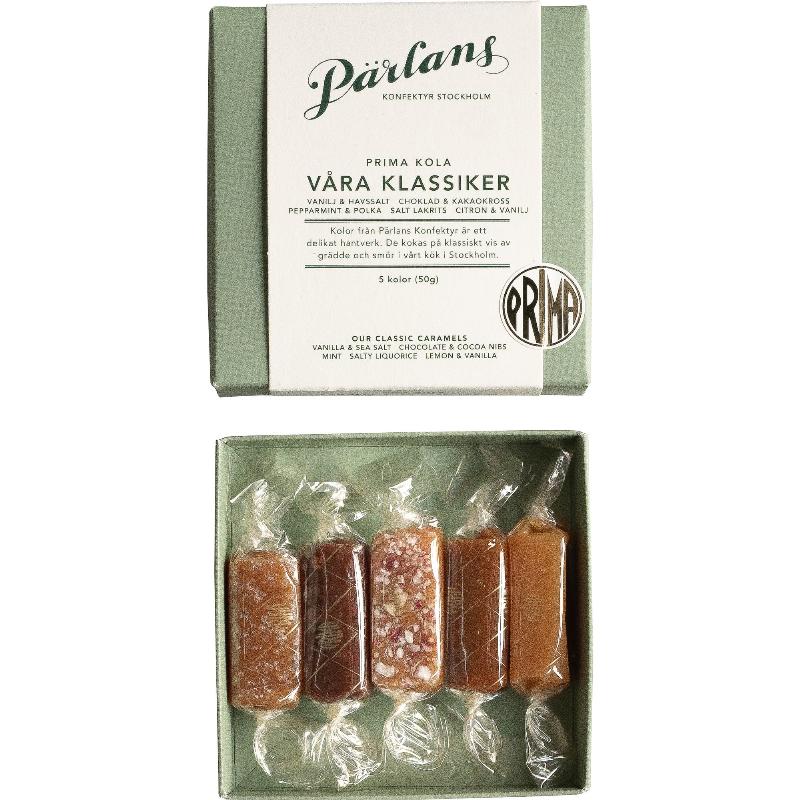 Klassiske Karameller fra Pärlans – 5 Stk Delikatesse
