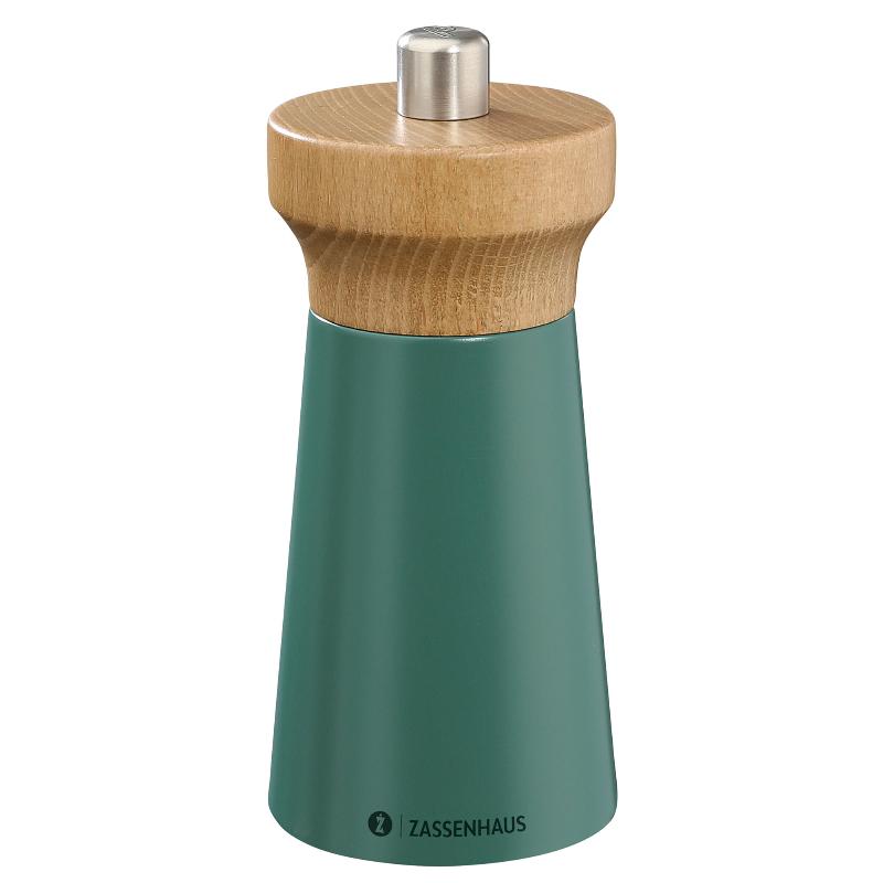 Elegant Grøn Peberkværn 12 cm fra Zassenhaus - Udsalg!