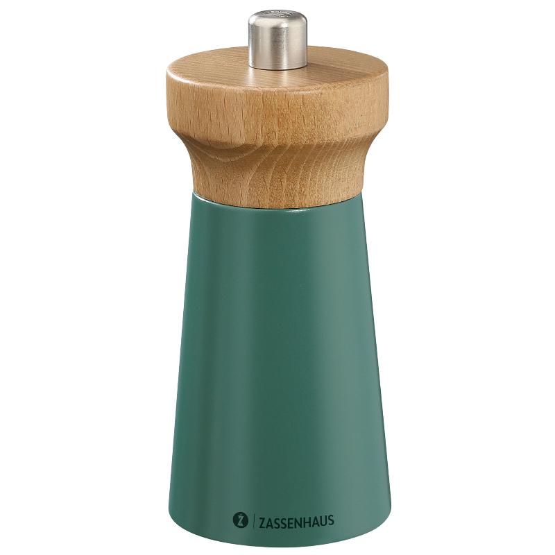Zassenhaus Saltkværn 12 Cm Grøn - Krydderi Tilbud!