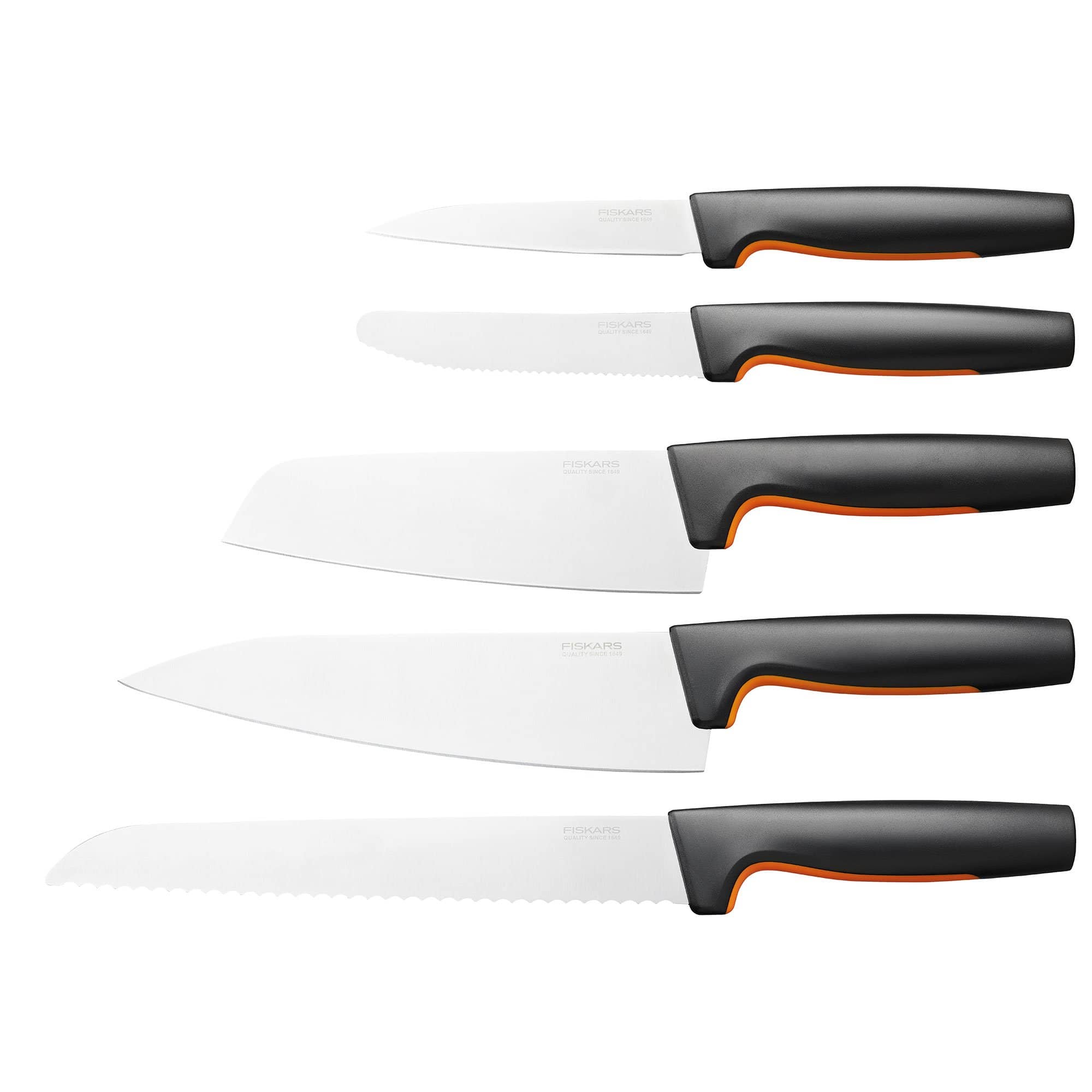 Fiskars Functional Form Knivsæt – 5 Uundgåelige Knive