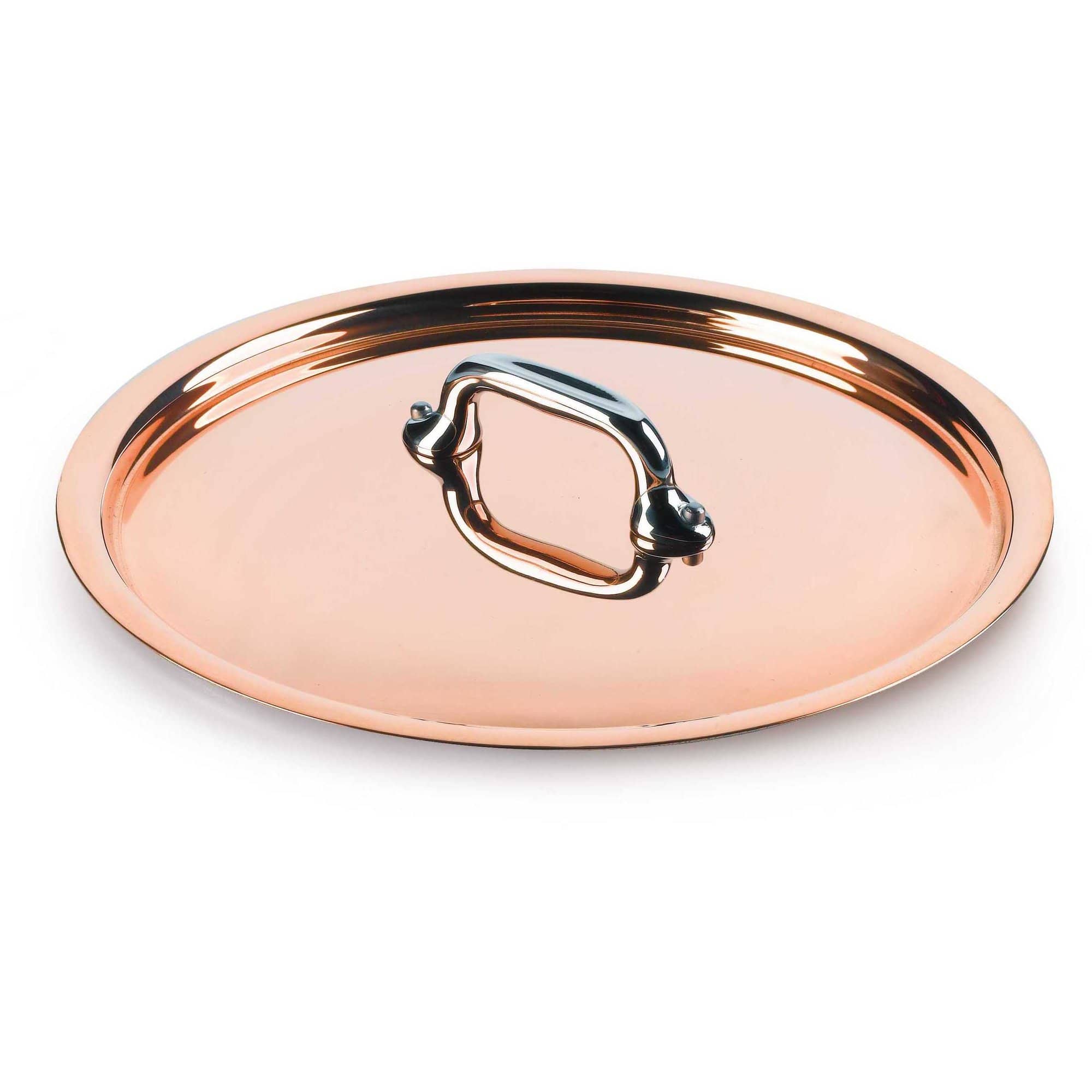 Elegant Kobberlåg til Gryder fra Mauviel – 18 cm