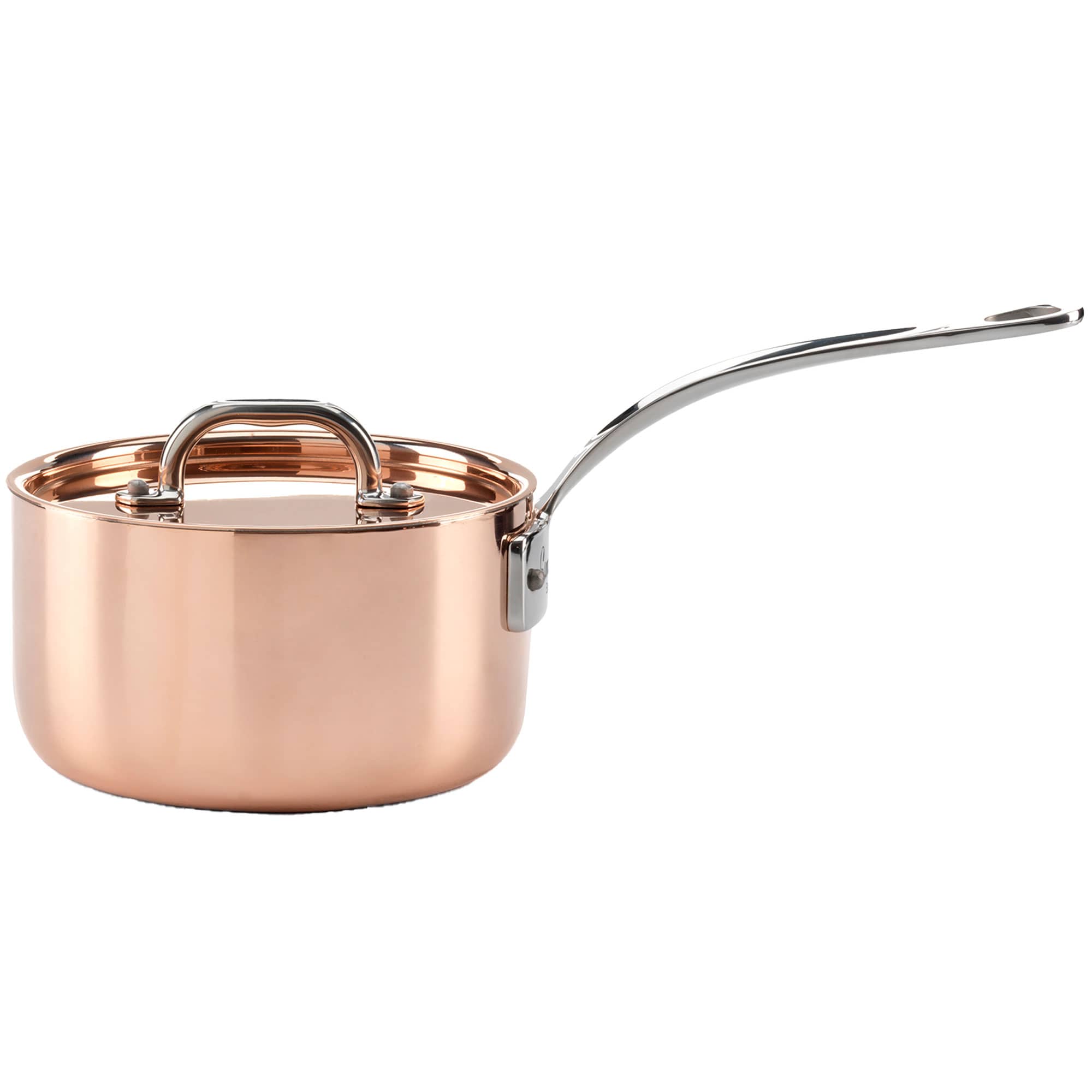 Samuel Groves Kobber Kasserolle 1,5 Liter - Elegant Design