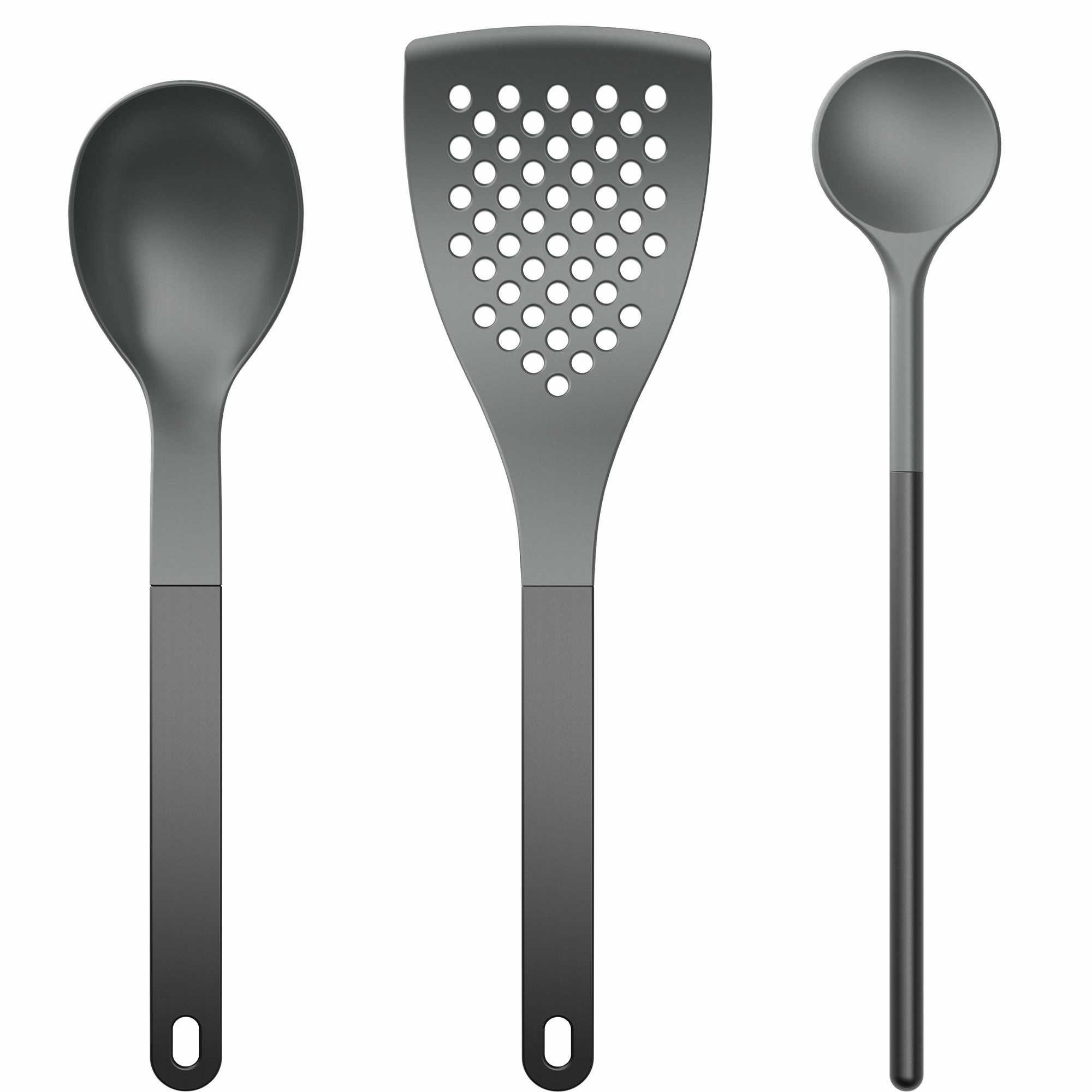 Rosti 1 Optima Køkkenredskabsæt - 3 Dele i Sort
