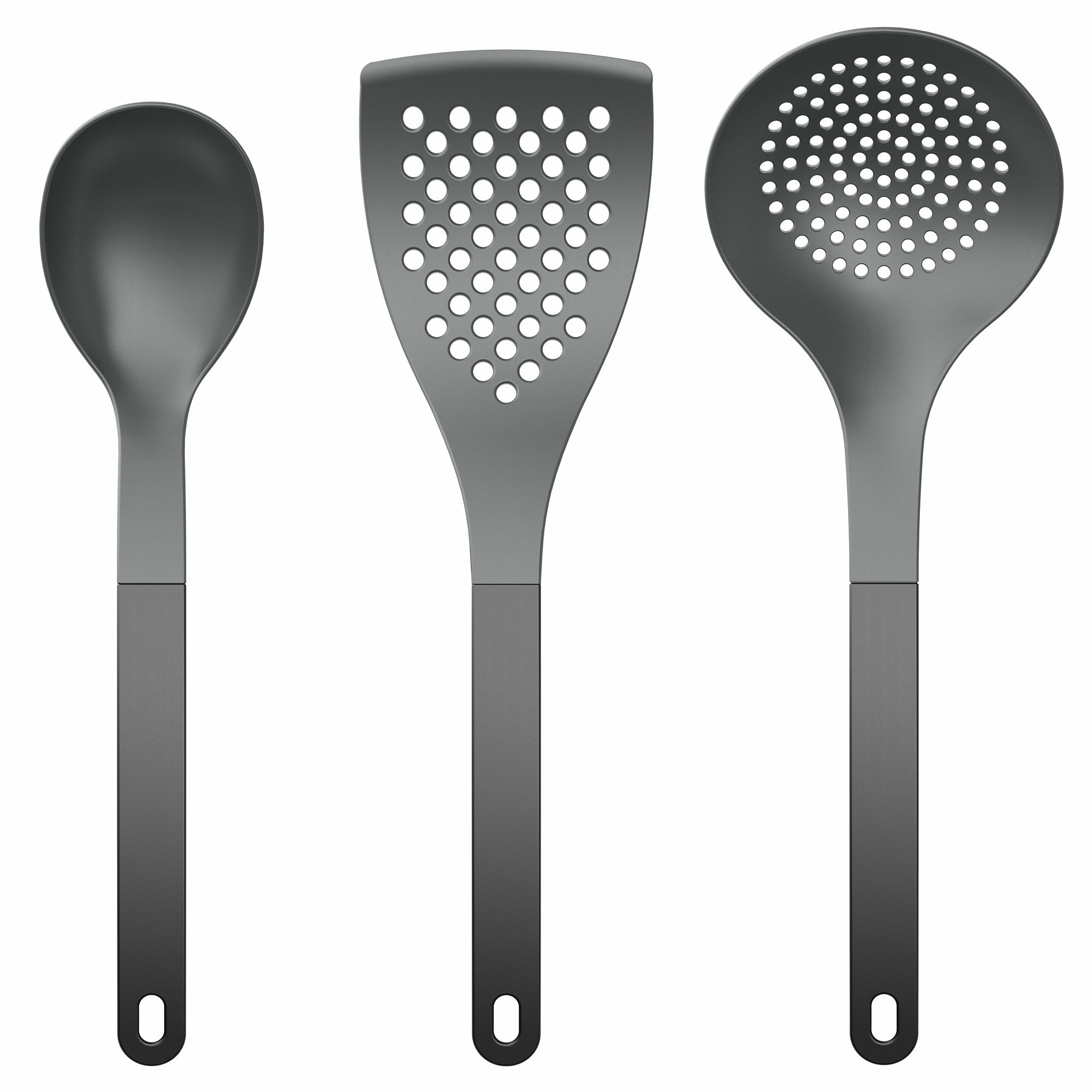 Rosti 2 Optima Køkkentilbehørssæt - Sort Tilbud 3 Dele