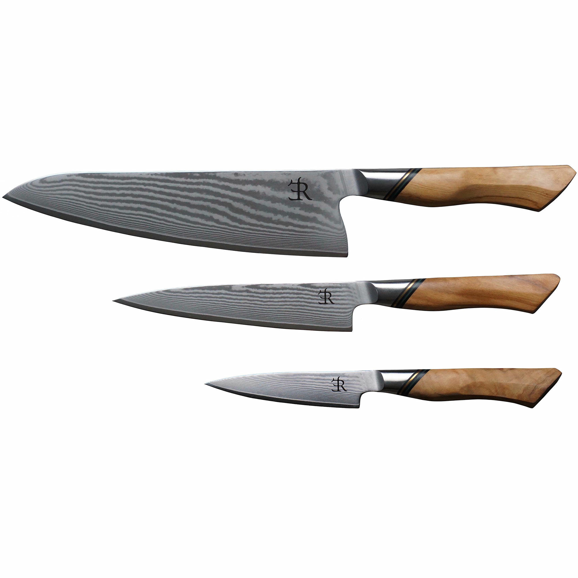 Ryda Knives A 73 Professionelt Knivsæt med 3 Knive