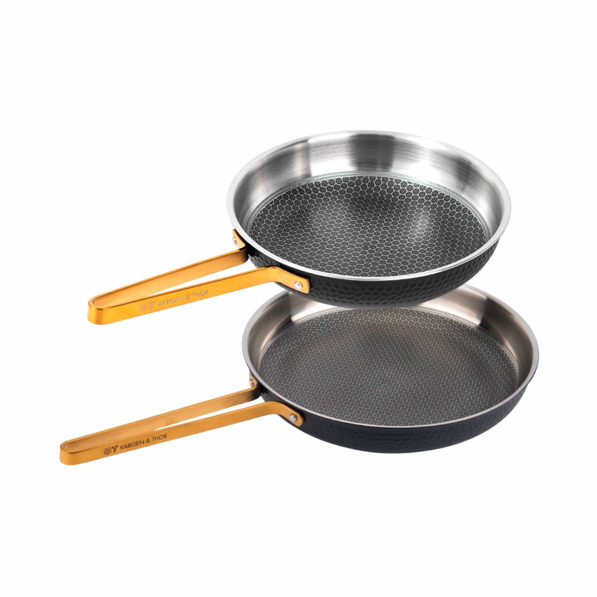 Vargen Thor Arvet Duo Stegepande Sæt - Sort Finish