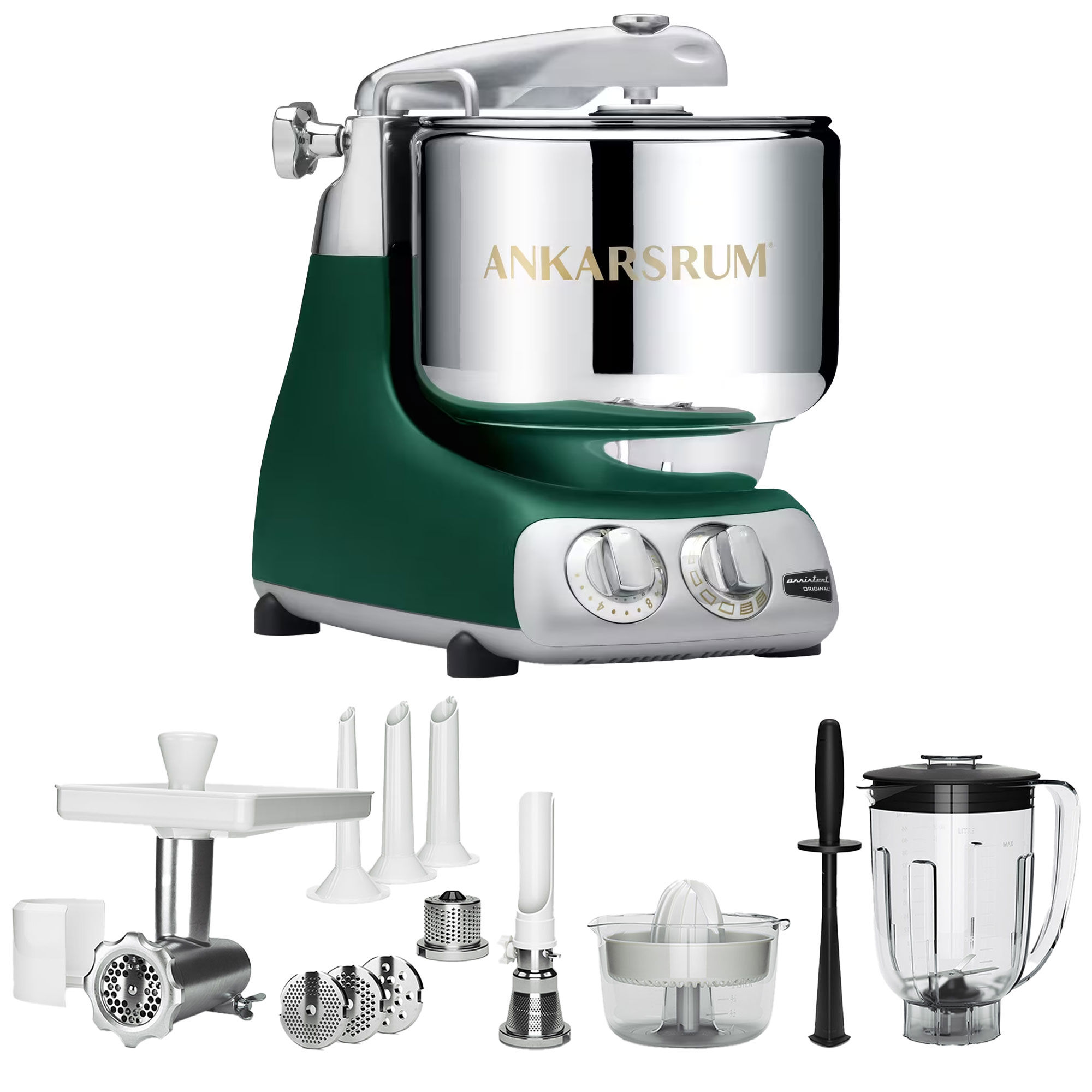 Akm 6230 Deluxe Køkkenmaskine - Forest Green Tilbud!