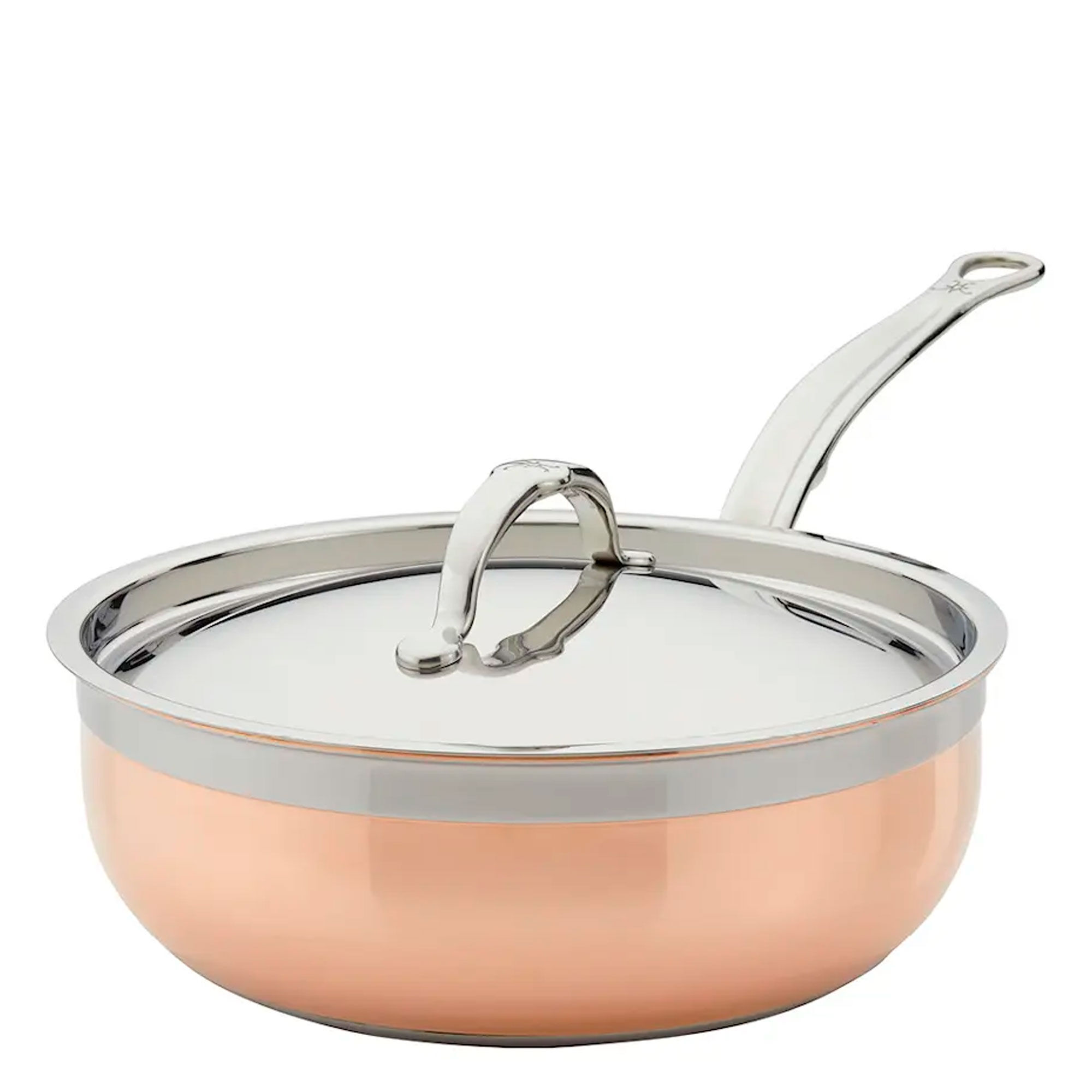 Copperbond Sauterpande Med Låg ø24 Cm